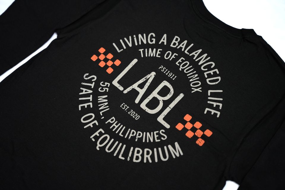 LABL Circle Logo Long Sleeves Black
