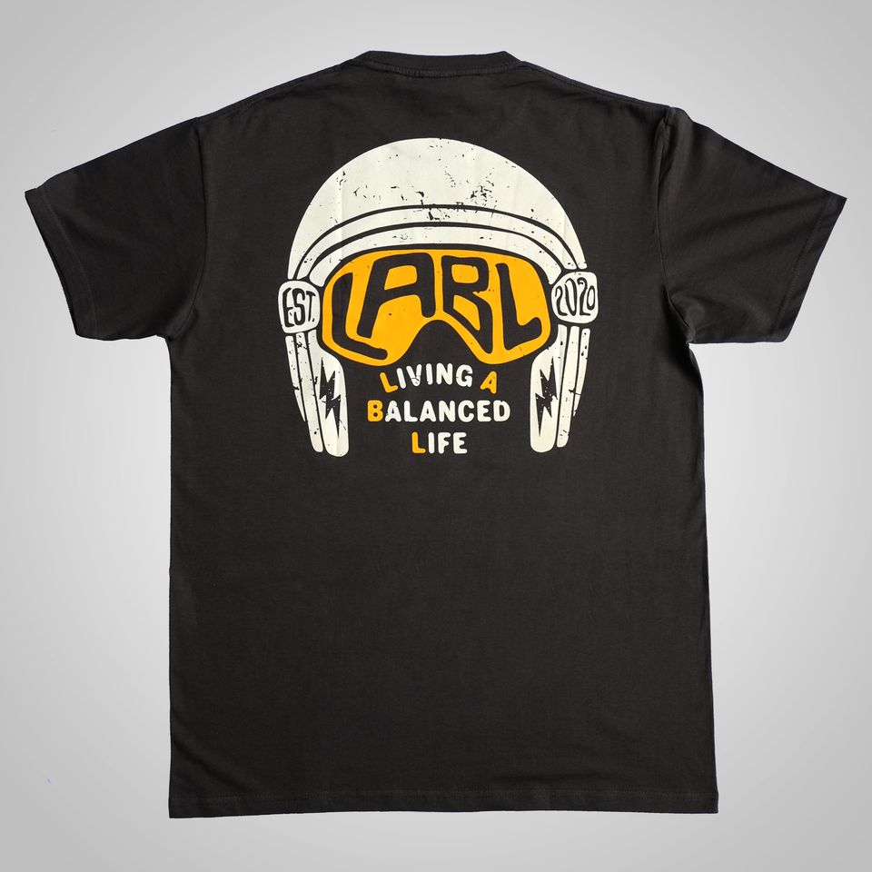 LABL HELMET CHARCOAL TEE